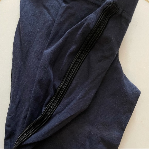 Marc jacobs navy leggings with black piping on the sides - Picture 5 of 7